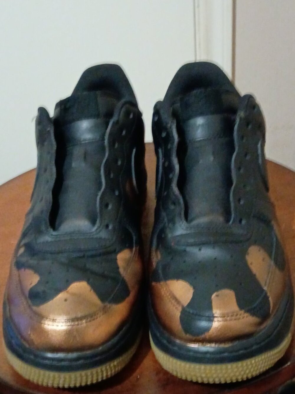Nike Air Force 1 Low '07 Mens Size 11 Lifestyle Shoes Black Gum 2022 DZ4404-001 - Picture 4 of 13